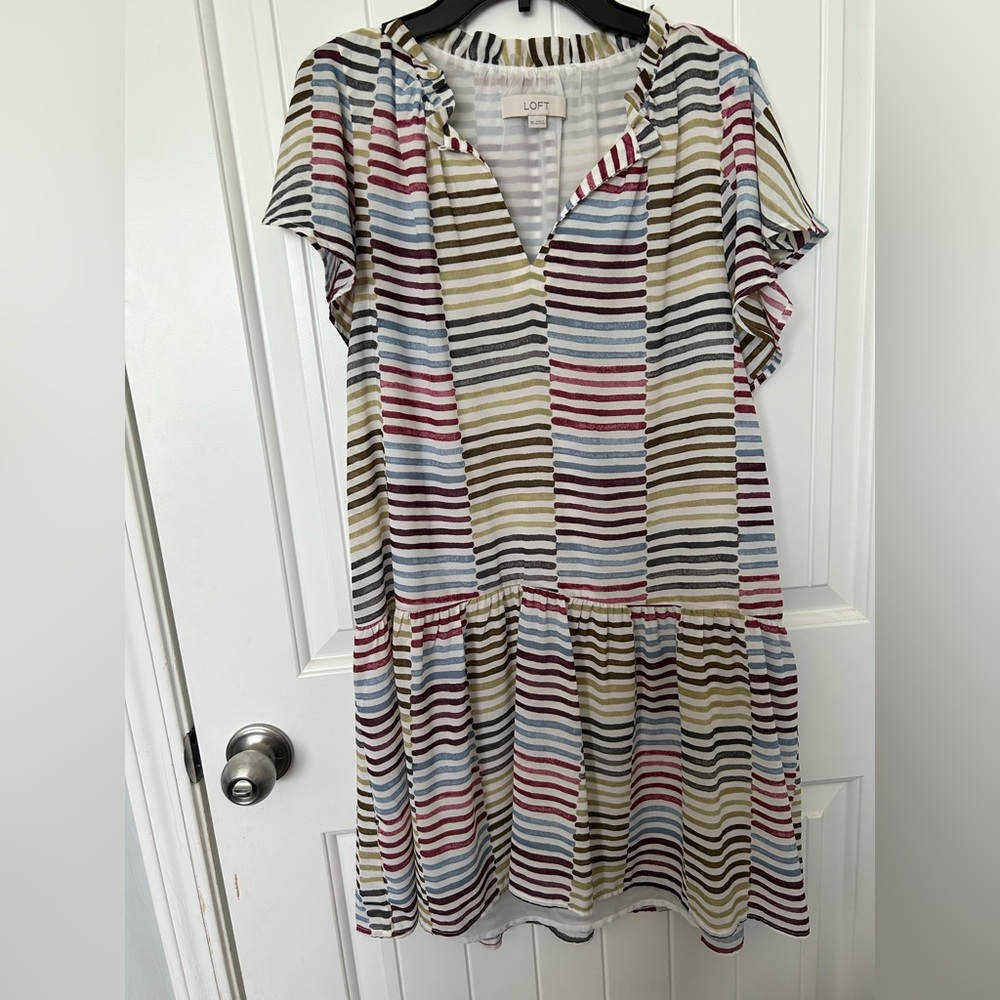Loft Striped Dress